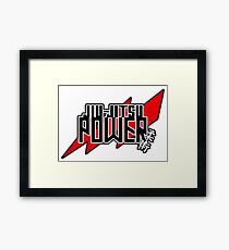 Jiu-Jitsu Power! Framed Print