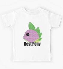 Spike is best pony Kids Tee