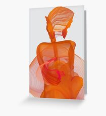Lady Greeting Card