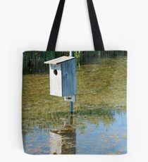 Nesting Box in a Marsh Tote Bag