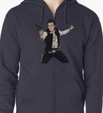Han Elvis Solo Zipped Hoodie