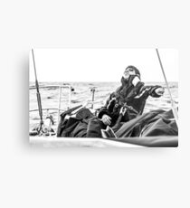 Checking the trim Metal Print