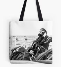 Checking the trim Tote Bag