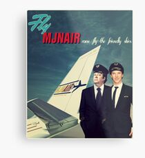 Vintage MJN Metal Print