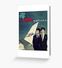 Vintage MJN Greeting Card