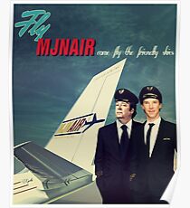 Vintage MJN Poster