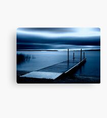 Blue Dawn - Leech Lake, MN Canvas Print