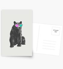 3D is Un-bear-able Postcards