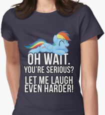 You're Serious? (My Little Pony: Friendship is Magic) Women's Fitted T-Shirt