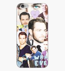 chris pine collage iPhone-Hülle & Cover