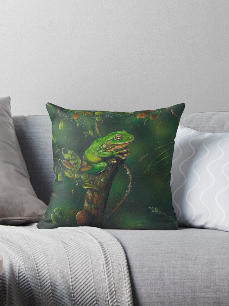 outdoor frog pillows