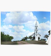 Worship in the Clouds Poster