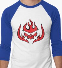 Tengen Toppa Gurren Lagann - Team Dai Gurren Logo Men's Baseball ¾ T-Shirt