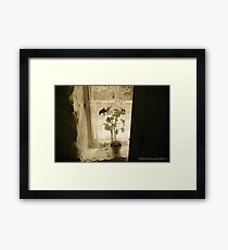 Window on the Past, Cultra, County Down. Framed Print