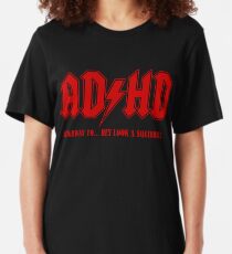 ADHD Highway to Hey! Slim Fit T-Shirt