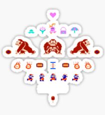 Donkey Kong Sticker