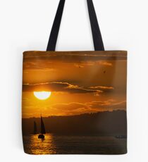 Golden Sunset Tote Bag