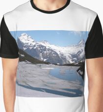 Bachalpesee with Fiescherhornen in the background, Switzerland Graphic T-Shirt