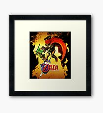 Ocarina of Time Framed Print