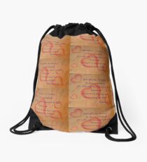 Love Is Like A Drug Drawstring Bag