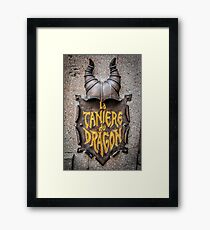 La Caniere du Dragon Gerahmtes Wandbild
