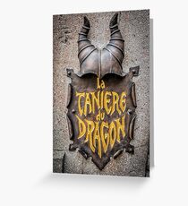 La Caniere du Dragon Greeting Card
