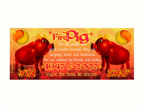 1947-2007-chinese-zodiac-born-in-year-of-fire-pig-by-valxart-art