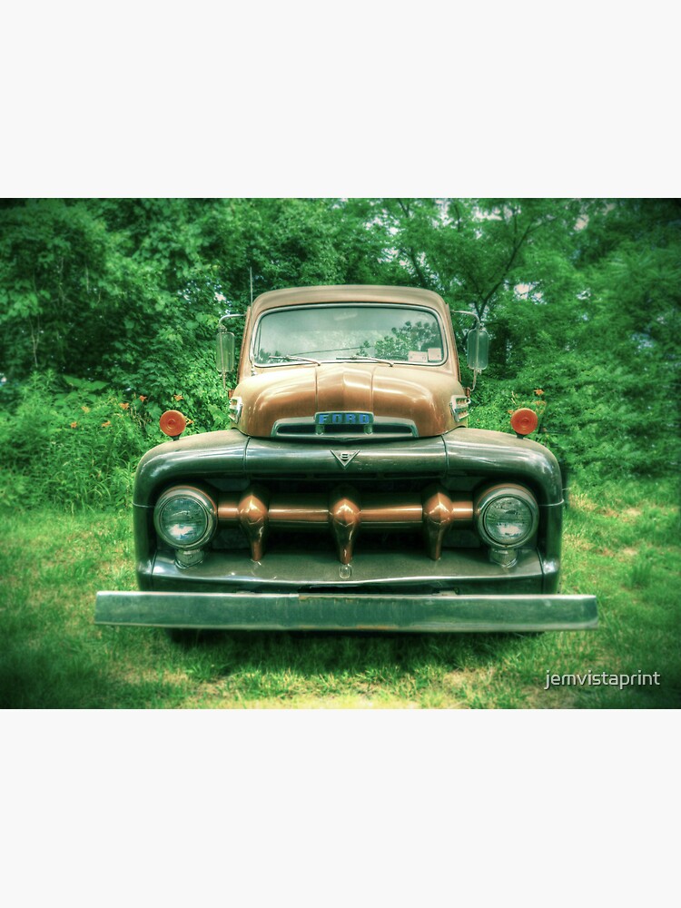 Vintage Ford Truck No 1 Old Rustic Truck Photography Greeting Card