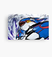 Kyogre | Water Spout Canvas Print