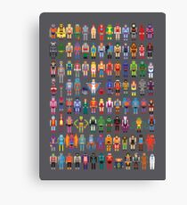 8-bit Masters Canvas Print
