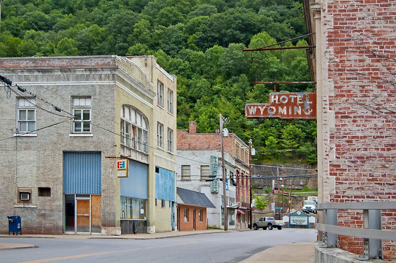 "Mullens, West Virginia" by tonyaleigh Redbubble