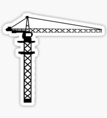 Construction Crane Sticker