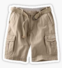cargo shorts Sticker