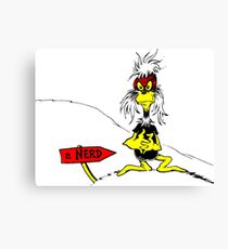 The Nerd Canvas Print