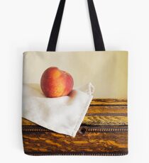 Fresh ripe peach Tote Bag