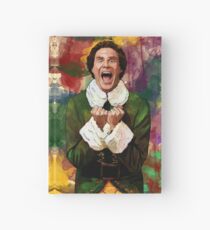 Cuaderno de tapa dura Elfo - ¡SANTA VINIENDO!
