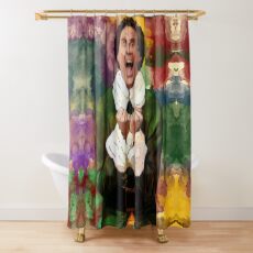 Elf - SANTA'S COMING! Shower Curtain