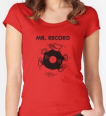Mr. Record Women's Fitted Scoop T-Shirt