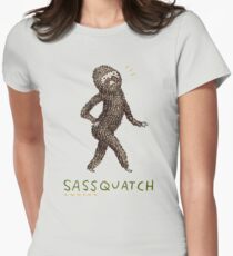 Sassquatch Women's Fitted T-Shirt