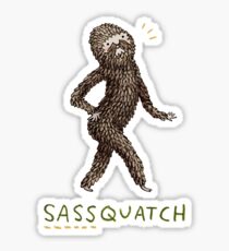 Sassquatch Sticker