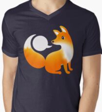 WHAT DOES A FOX SAY? Men's V-Neck T-Shirt