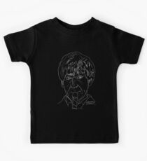 Patrick Troughton - 2nd Doctor (white) Kids Tee