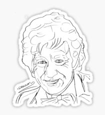 Jon Pertwee - 3rd Doctor Sticker