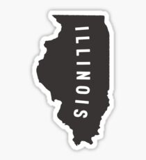 Illinois - My home state Sticker