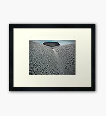 Bonnet Abstract - Dunsfold 2013 Framed Print