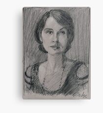 Lady Mary Josephine Crawley "Downton Abbey" Metal Print
