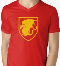 Pendragon crest Men's V-Neck T-Shirt