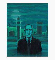 HP Lovecraft the explorer Photographic Print