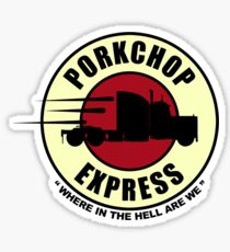 Planet Porkchop Express Sticker