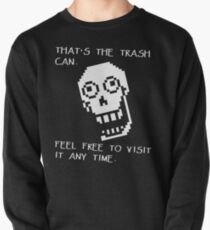 Undertale - Papyrus SHIRT - Trash Can Pullover